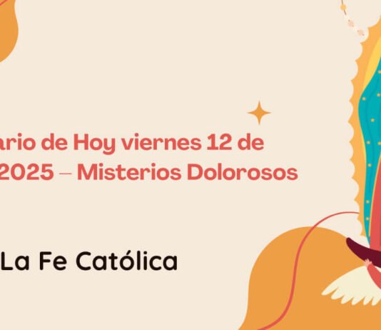 Santo Rosario de Hoy viernes 12 de Diciembre 2025 – Misterios Dolorosos Santo Rosario de Hoy viernes 12 de Diciembre 2025 – Misterios Dolorosos